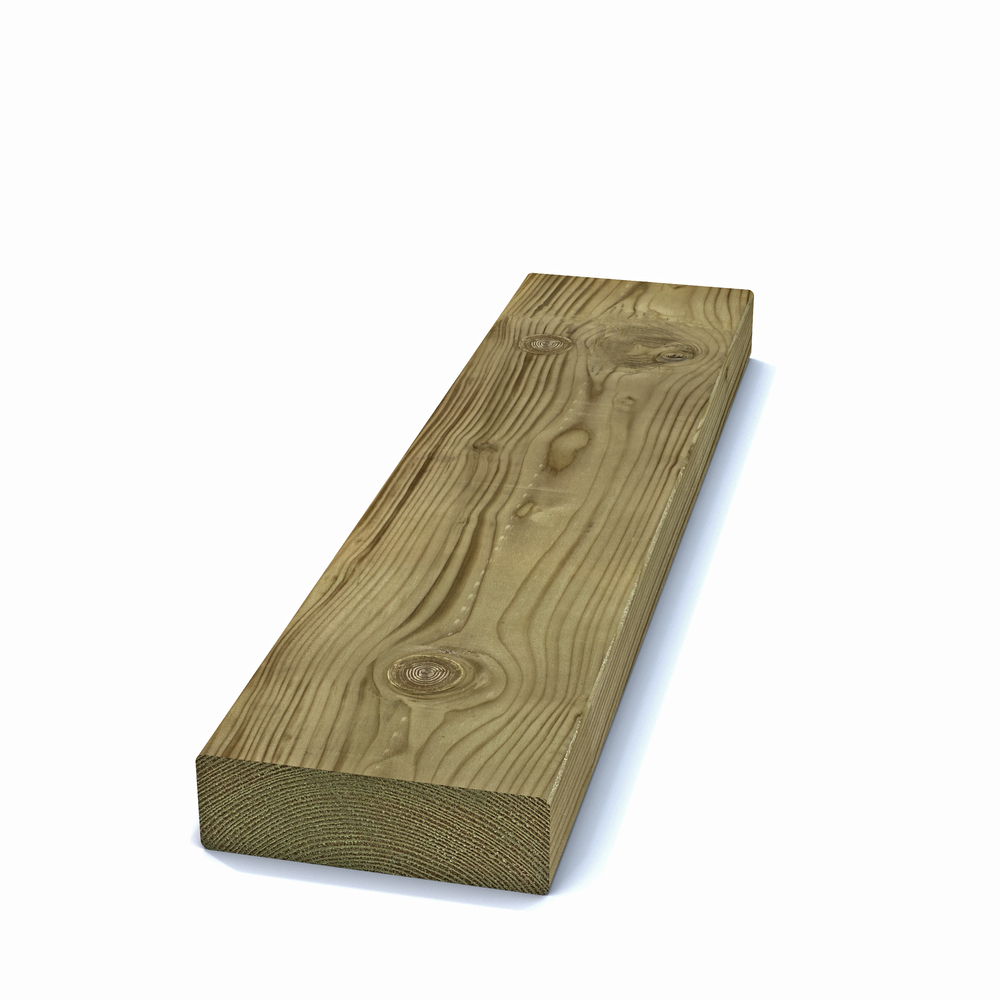 [HK011002] Nørdix TerraGuard™ balk 50x150mm geschaafd (45x145mm), C24 (3000 mm)