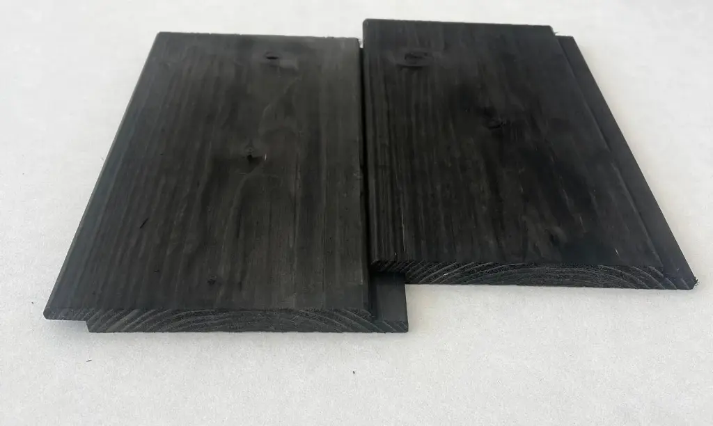 Douglas Sponningplank 18x175 (werkende breedte) zwart geimpregneerd B keuze