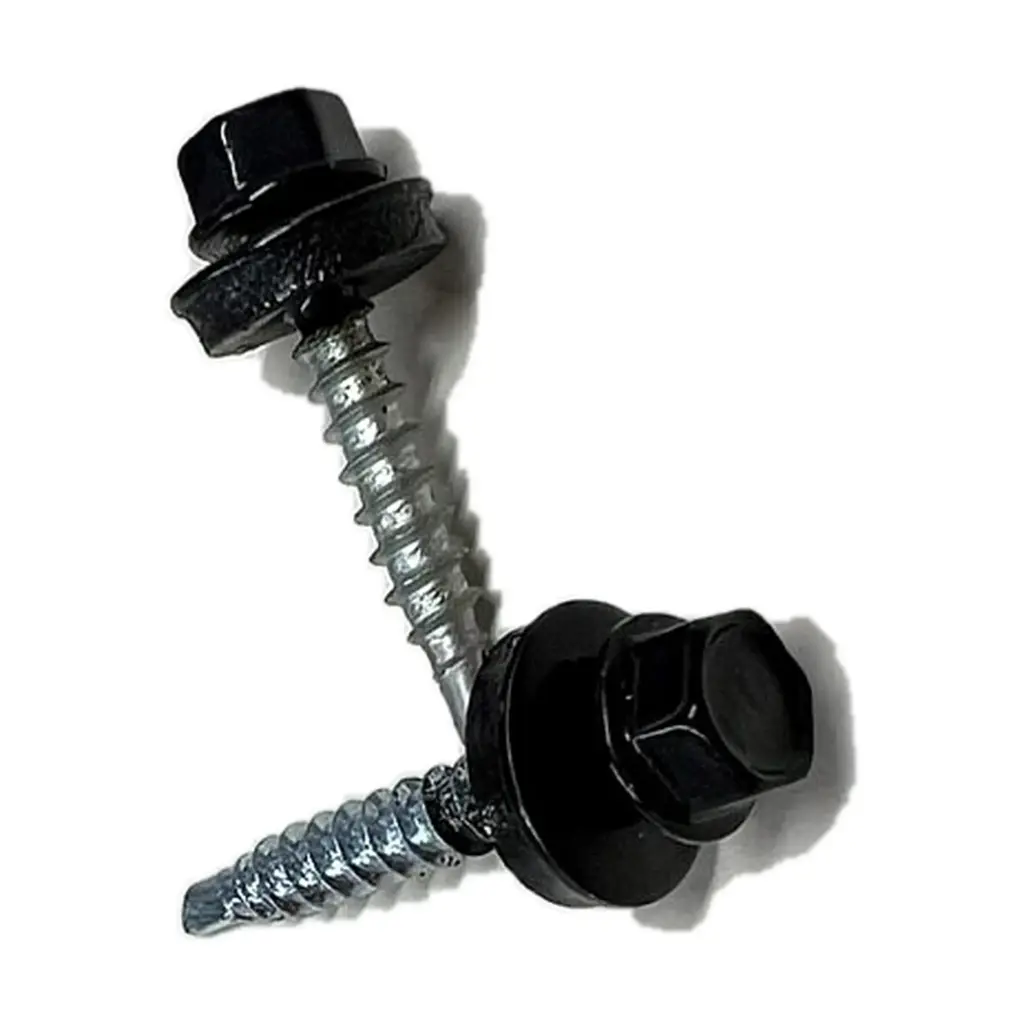 [HK001022] Dakkapschroef (zelfborend) 4.9x35mm, zwart