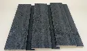 Signatur Borealis gevelbekleding 22x120x4200mm type Götheborg zwart (gegrond en gespoten)