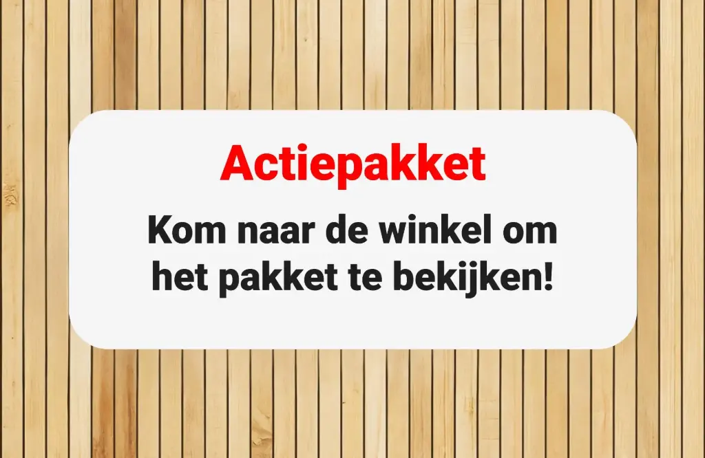 [HK001275] Pakket 139 - Douglas sponning planken (11 stuks)