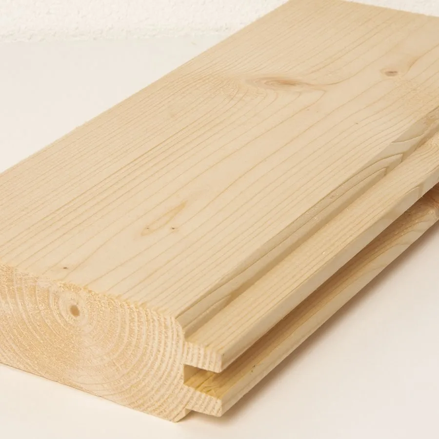 [HK015609] Vuren 365™ blokhutprofiel geschaafd 44x125mm (114mm werkend) (6000 mm)