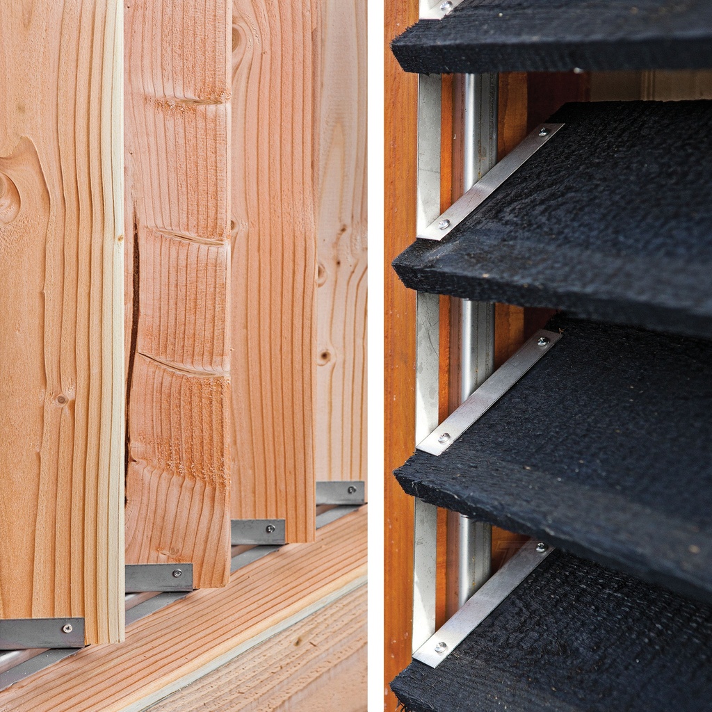 [HK001496] Flex Fence RVS zelfbouwpakket (96 cm)