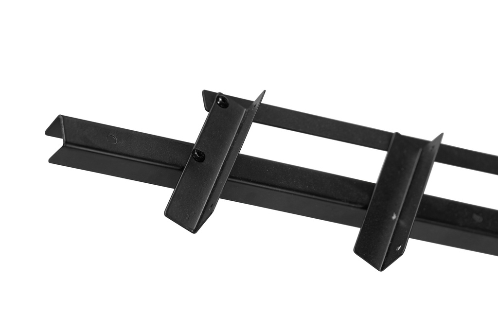 [HK001499] Flex Fence zwart gepoedercoat zelfbouwpakket (96 cm)