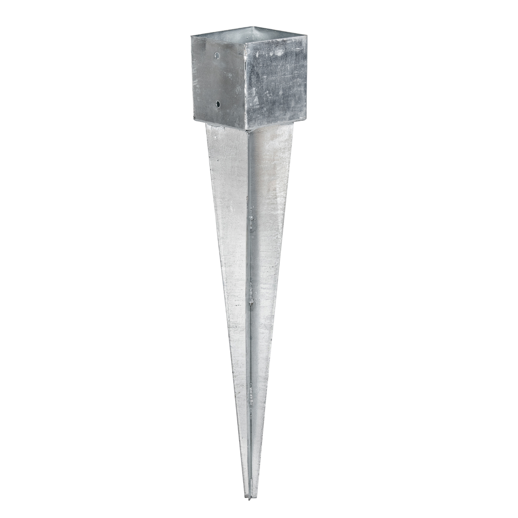 [HK001727] Paalpunt thermisch verzinkt 12,1 x 12,1 x 90 cm