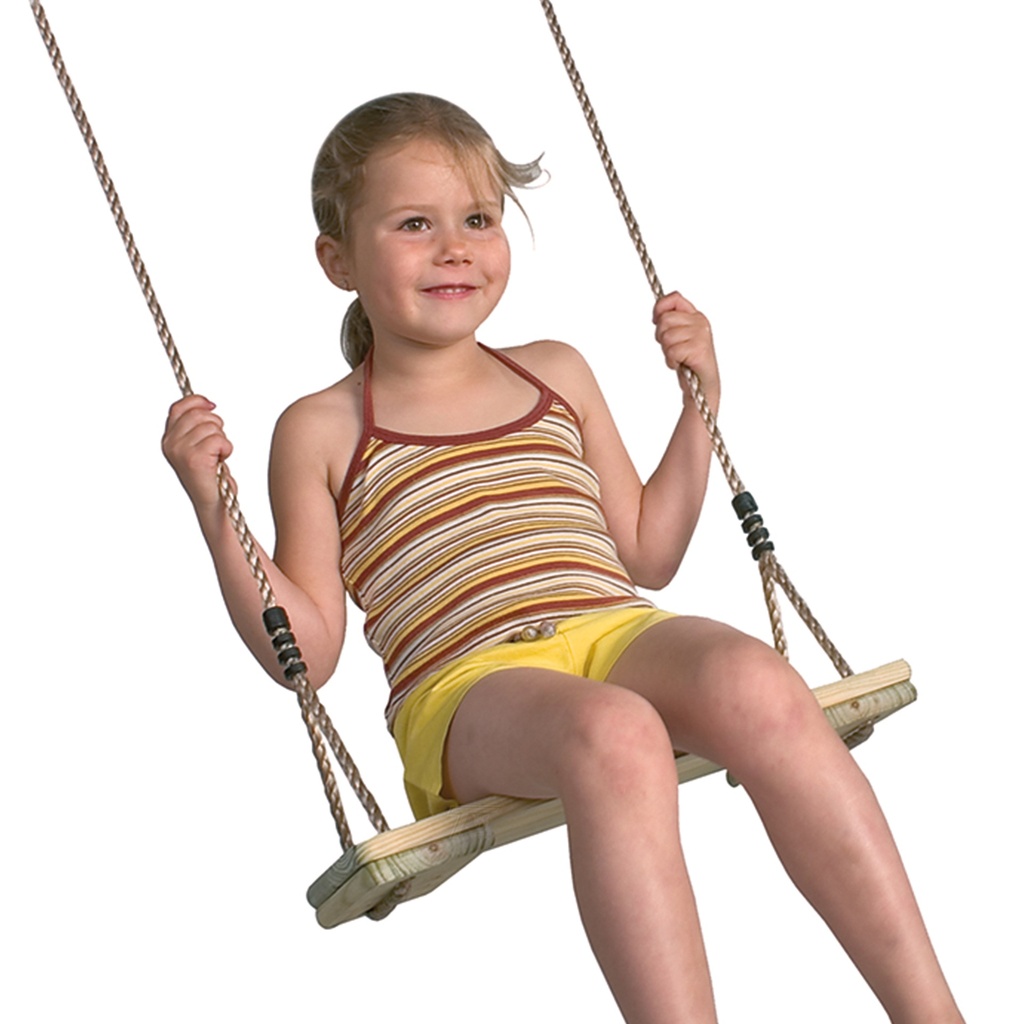 [HK001761] Speelgarnituur Houten schommelplank geïmpregneerd