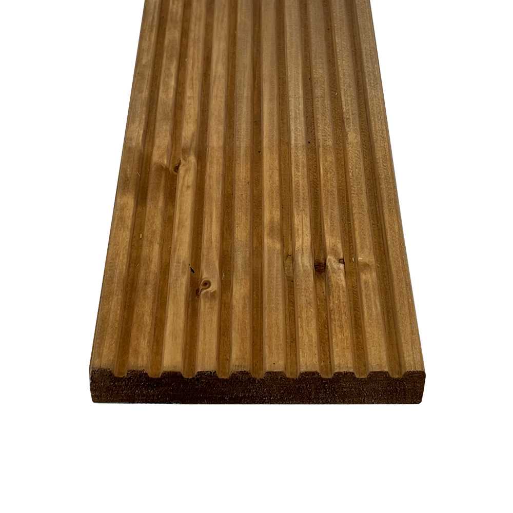 Vuren Vlonderplank 25x141mm Geïmpregneerd Douglas