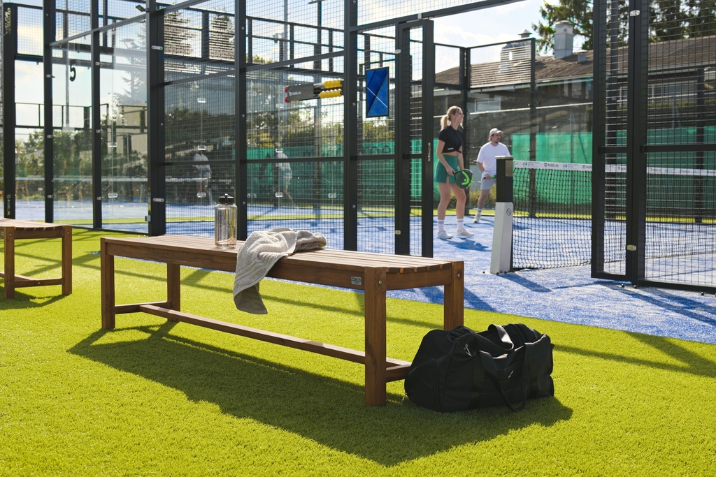 [HK001811] Teak tuinbank Court