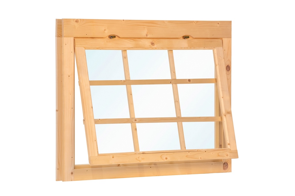 [HK001852] Uitzetraam enkel W2 vuren 119,5 x 87 cm