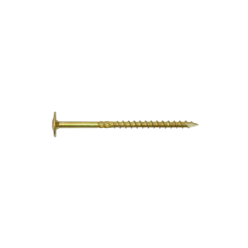 [HK001975] PARCO® Tellerkopschroeven 8,0x200mm, geel-verzinkt - TX40