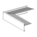 Uitwendige hoekstuk 45x45mm