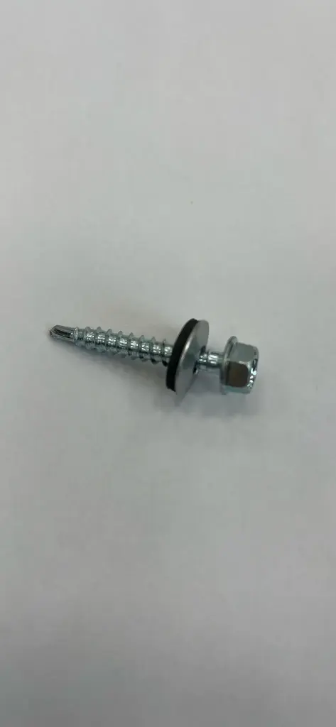 Dakkapschroef (zelfborend) 4.9x35mm, blank 