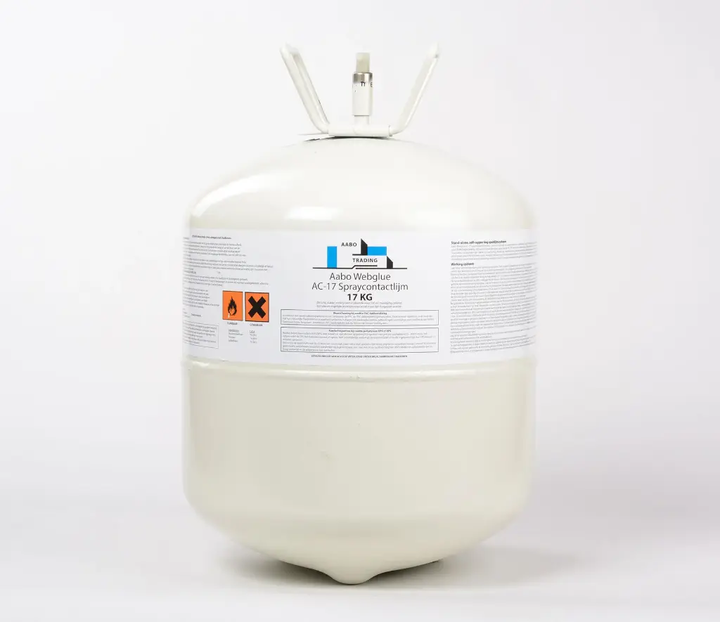 WebGlue WG-19 GREEN Spraycontactlijm drukvat (per kg)