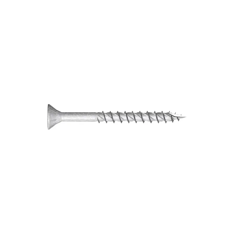 Jet-Fast® Spaanplaatschroeven 5,0x80mm, blauw-verzinkt deeldraad – Torx (Doos 100 stuks)