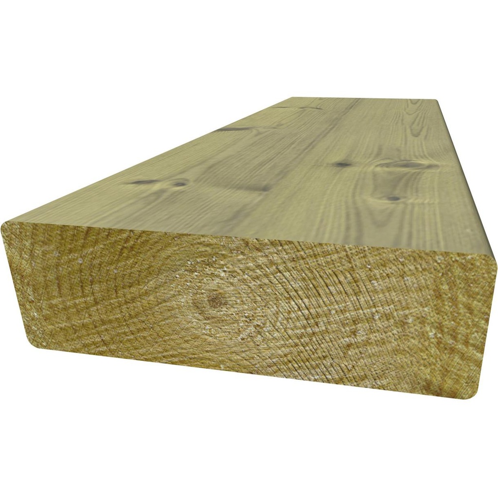 [HK000616] Nørdix TerraGuard™ balk 50x150mm geschaafd (45x145mm), C24 (3000 mm)