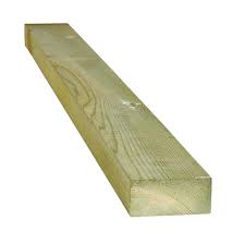 Geïmpregneerd grenen balk 50x75x3600mm geschaafd 