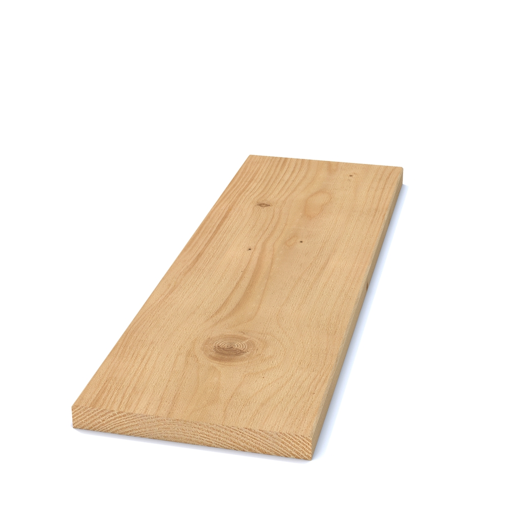 [HK008861] Signatur™ 2-in-1 Vuren Plank 25x200mm geschaafd (22x195mm) (3000 mm, Onbehandeld, Geen kleur)