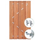 Tuindeur Solide hardhout 180 x 100 cm