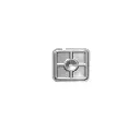 AaboFix metalen drukverdeelplaat 63x63x0,6mm S 