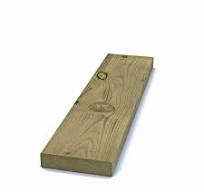 Geïmpregneerd grenen balk 38x150mm geschaafd 