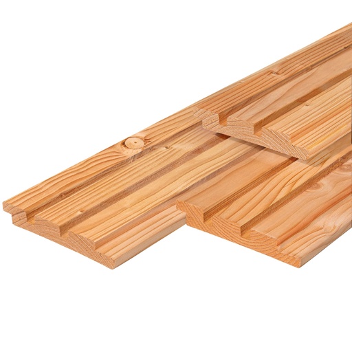 [HK000776] Douglas triple profiel 19x130x4200mm